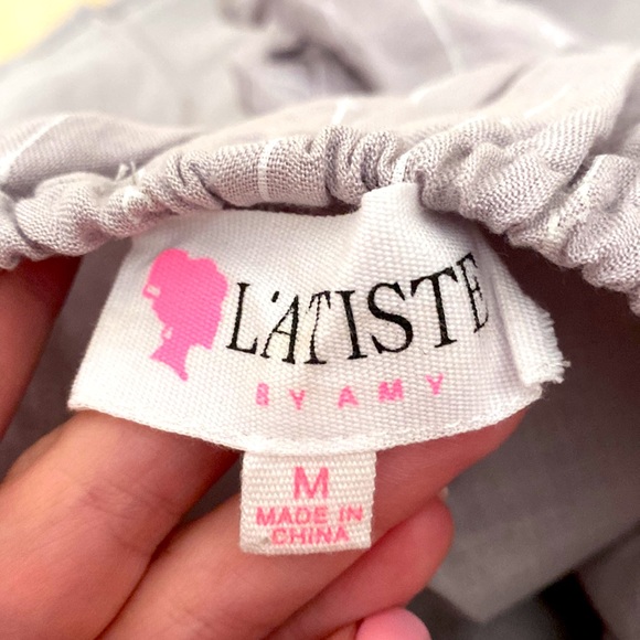 L’ATISTE Backless Tie Romper - Picture 3 of 3